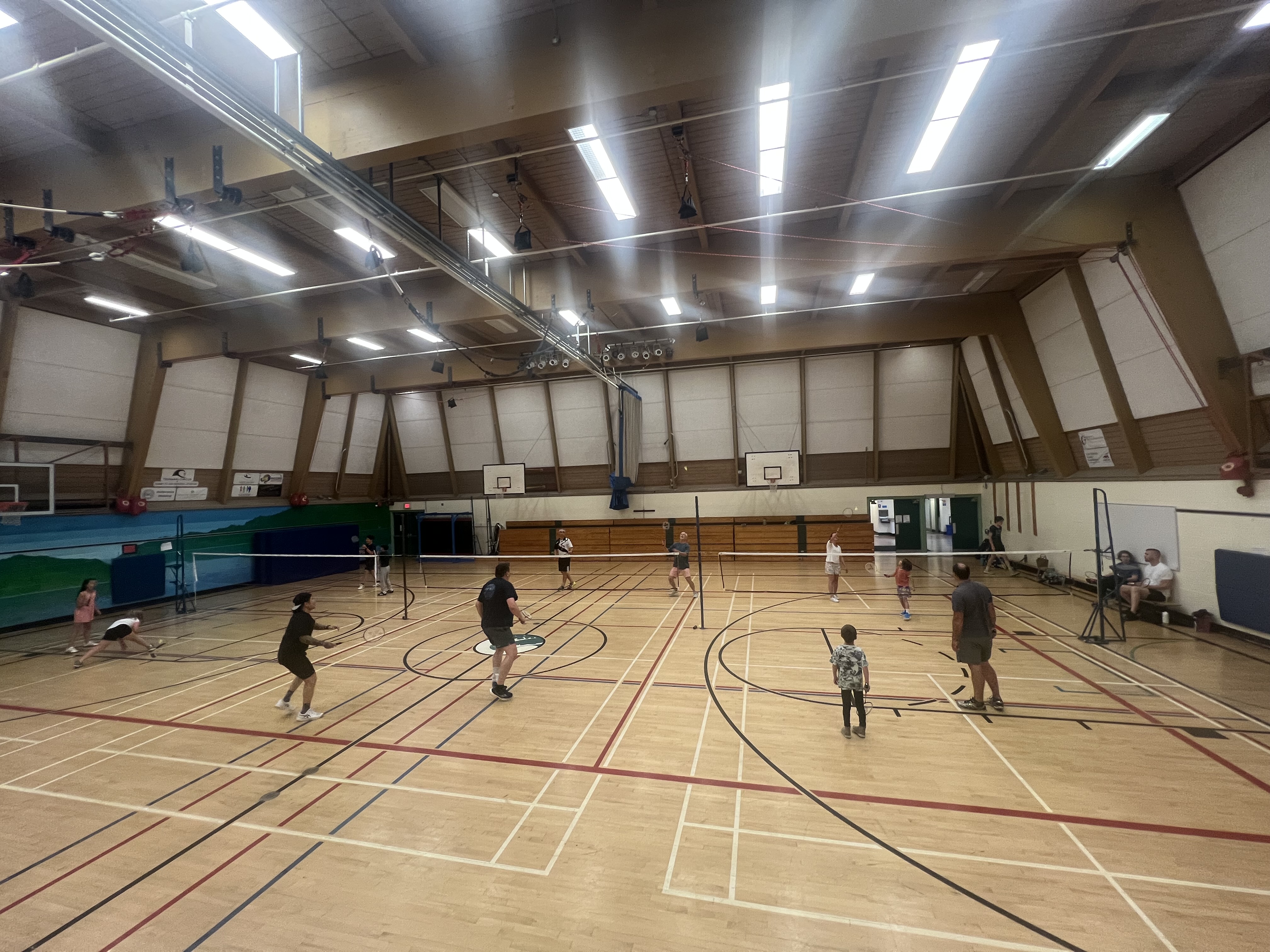 SIMS Gymnasium interior